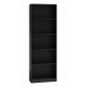 Topeshop R40 CZERŃ office bookcase