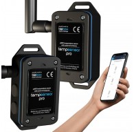 BLEBOX tempSensor pro V2 WiFi I/O module 4x input 1-wire with external antenna