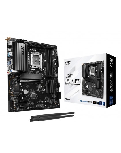Asrock Z890 Pro-A WiFi Intel Z890 LGA 1851 (Socket V1) ATX