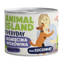 ANIMAL ISLAND Everyday Puppy Beef and lamb - wet dog food - 185g
