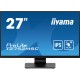 iiyama ProLite 27” Optical Bonded PCAP 10pt touchscreen monitor with IPS panel technology, edge-to-edge glass design and anti-fi