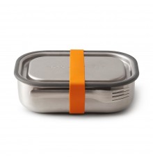 black+blum BAM-SS-L003 lunch box Lunch container Silicone, Stainless steel Orange, Stainless steel 1 pc(s)