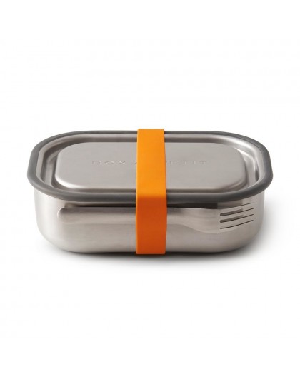 black+blum BAM-SS-L003 lunch box Lunch container Silicone, Stainless steel Orange, Stainless steel 1 pc(s)