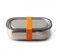 black+blum BAM-SS-L003 lunch box Lunch container Silicone, Stainless steel Orange, Stainless steel 1 pc(s)