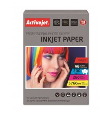 Activejet AP6-260GR200 Glossy photo paper ideal for printing photos, colorful memories, 10x15 (A6 200 pcs.)