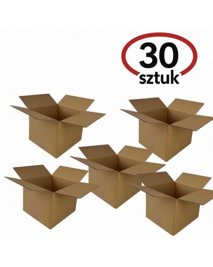 Flap carton BESTPAK 200x120x80 mm 3W 320G/M2 30 pcs. Grey-brown