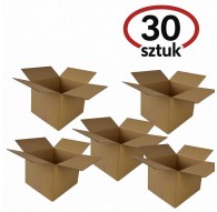 Flap carton BESTPAK 200x120x80 mm 3W 320G/M2 30 pcs. Grey-brown