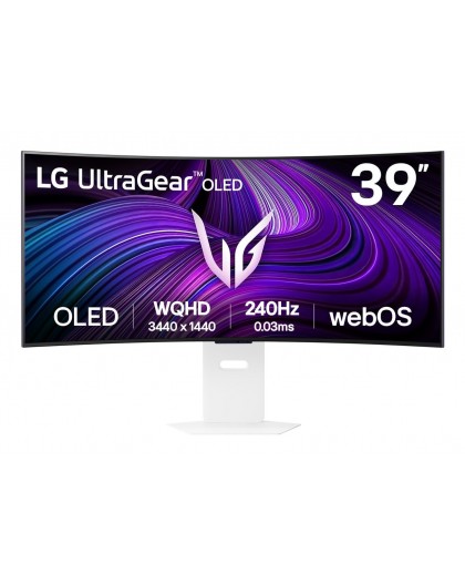 LG 39GX90SA-W computer monitor 99.1 cm (39") 3440 x 1440 pixels Wide Quad HD OLED White