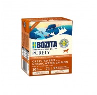 BOZITA Purely Paté Duoprotein Beef and salmon - wet dog food - 370g