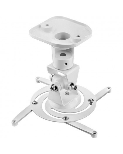 Techly Universal Ceiling Bracket for Projector, White ICA-PM 100WH
