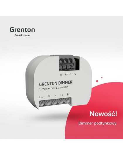 Dimming module (1 output) Grenton / Cushion Mounting / TF-Bus