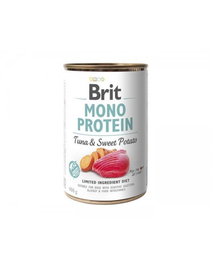 Wet dog food BRIT MONO PROTEIN Tuna with sweet potato 400 g