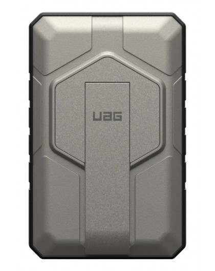 Urban Armor Gear 9B4411114036 power bank 10000 mAh Wireless charging Black, Titanium