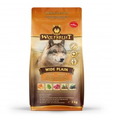 WOLFSBLUT Wide Plain Light Horse with sweet potatoes - dry dog food - 2kg