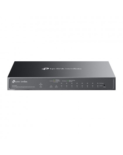 TP-Link Omada 10-Port Gigabit Easy Managed Switch with 8-Port PoE+