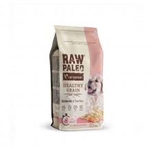 Raw Paleo Healthy Grain Puppy Salmon and barley - dry dog ​​food - 10 kg