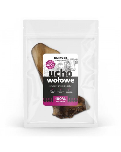 UNISZKI Medium Beef Ear - Dog Treat - 1 Piece