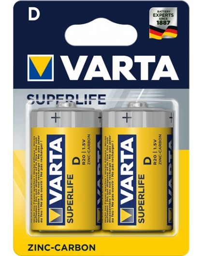 Varta R20 D household battery Zinc-carbon