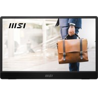 MSI PRO MP161 E2U Portable TV/Monitor Portable Monitor Black 39.6 cm (15.6") LED 1920 x 1080 Pixels