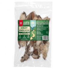 MACED Rabbit ears with hair - Dog treat - 10 pieces