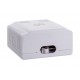 Lanberg OU6-0002-W outlet box RJ-45 White