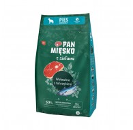PAN MIĘSKO ürdid marinaadiga Veise- ja tuunikala S - kuiv koeratoit - 3kg