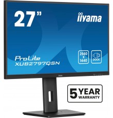 iiyama ProLite 27’’ QHD IPS technology panel with USB-C dock and RJ45 (LAN)