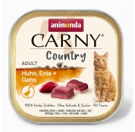 ANIMONDA Carny Country Chicken, Duck + Goose - wet cat food - 100 g