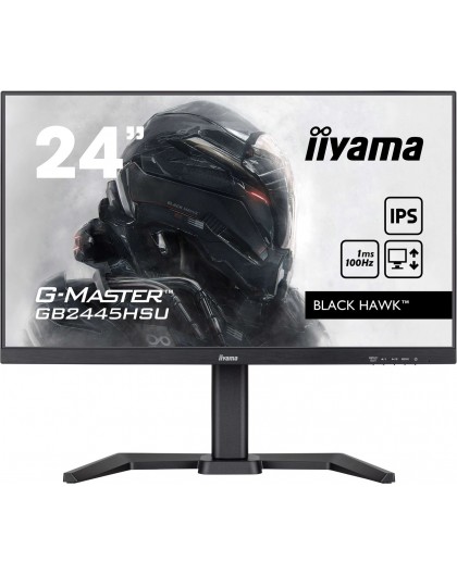 iiyama G-MASTER GB2445HSU-B2 LED display 60.5 cm (23.8") 1920 x 1080 pixels Full HD Black