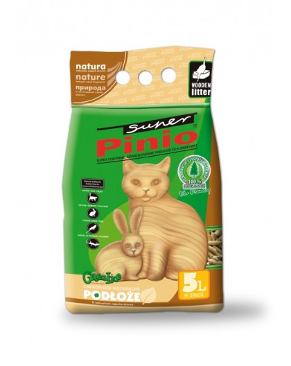 Certech Cat Litter Super Pinio Natural 5 l - Wooden Cat Litter