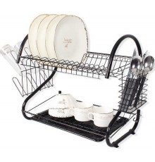 Dish drying rack 53 cm MR-1025-53-BLACK Maestro
