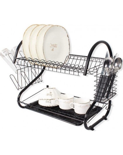 Dish drying rack 53 cm MR-1025-53-BLACK Maestro