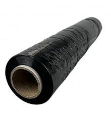 BSTech Stretch film black 23mic 1.5/1.2