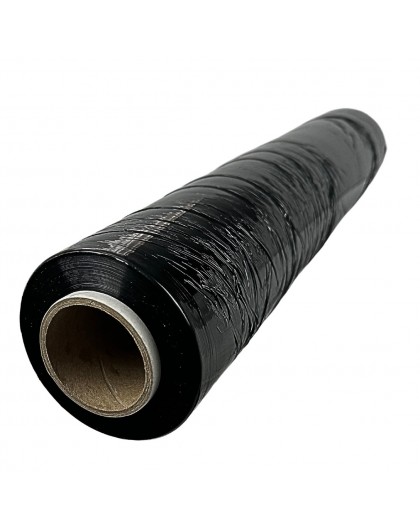BSTech Stretch film black 23mic 1.5/1.2