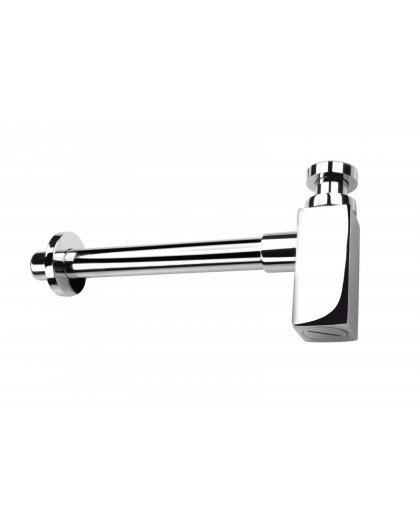 Square washbasin siphon