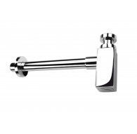 Square washbasin siphon