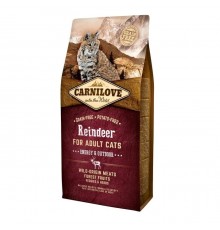 CARNILOVE Cat Adult Energy & Outdoor Reindeer - dry cat food - 6kg