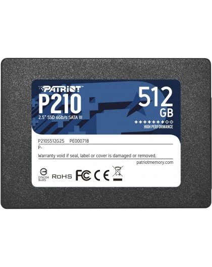 Patriot Memory P210 2.5" 512 GB Serial ATA III