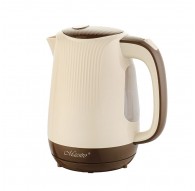 Feel-Maestro MR042 beige electric kettle 1.7 L Beige, Brown 2200 W