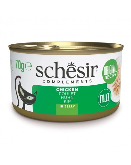 SCHESIR Chicken in jelly - wet cat food - 70g