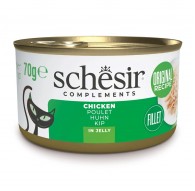 SCHESIR Chicken in jelly - wet cat food - 70g