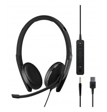 EPOS ADAPT 165T USB II Headset Wired Headband Office/Call Centre USB Type-A Black