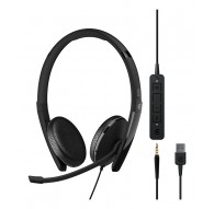 EPOS ADAPT 165T USB II Headset Wired Headband Office/Call Centre USB Type-A Black