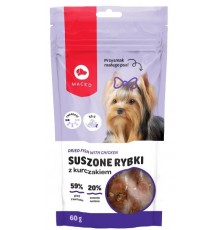 MACED Dried fish with chicken - Dog treat - 60g