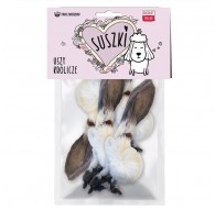 PAKA ZWIERZAKA Rabbit ears - dog treat - 90g