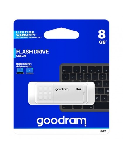 Goodram USB flash drive UME2 8 GB USB Type-A 2.0 White