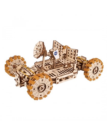 Jigsaw Puzzle 3D Wooden Model Lunar Rover