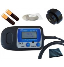 PAINT THICKNESS GAUGE GL-PRO-6-PHASE Fe-AL-Zn probe on the wire.