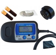 PAINT THICKNESS GAUGE GL-PRO-6-PHASE Fe-AL-Zn probe on the wire.