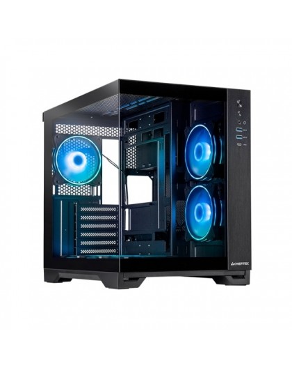 Chieftec Visio GM-30B-TG-OP schwarz Tempered Glass x 2 Cube Black